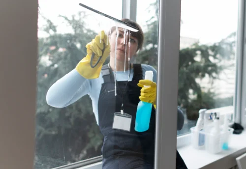 Nettoyage de vitres intérieures et extérieures à Thiré